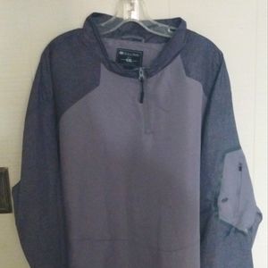 New no tag Holloway super light pull over 4xl grey pocket on left sleeve.